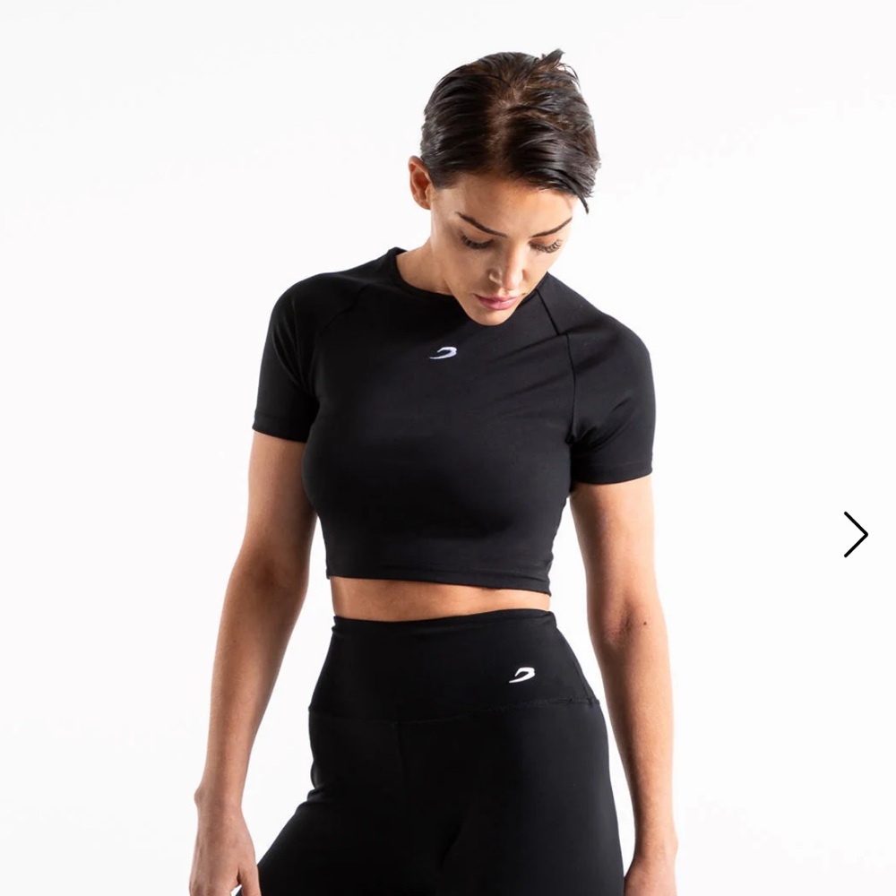 BOXRAW Women’s training Black Crop Top